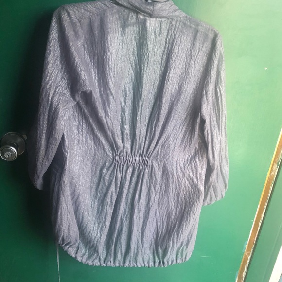 Grey DVF Sheer Jacket - Picture 2 of 5